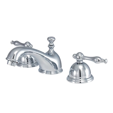 Kingston Brass KS3961NL 8" Widespread Bathroom Faucet, Polished Chrome KS3961NL